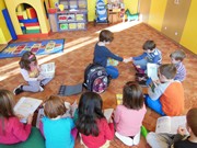 Návtěva prvňáčků ve školce